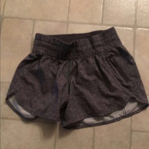 Grey lululemon shorts